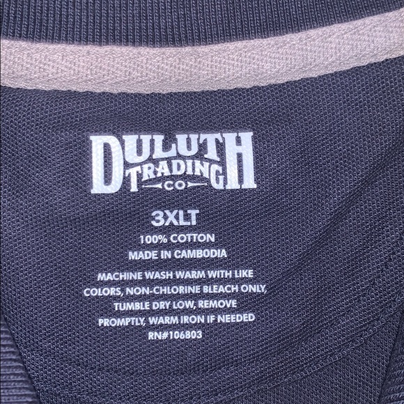 A blue long sleeve shirt - Picture 3 of 4